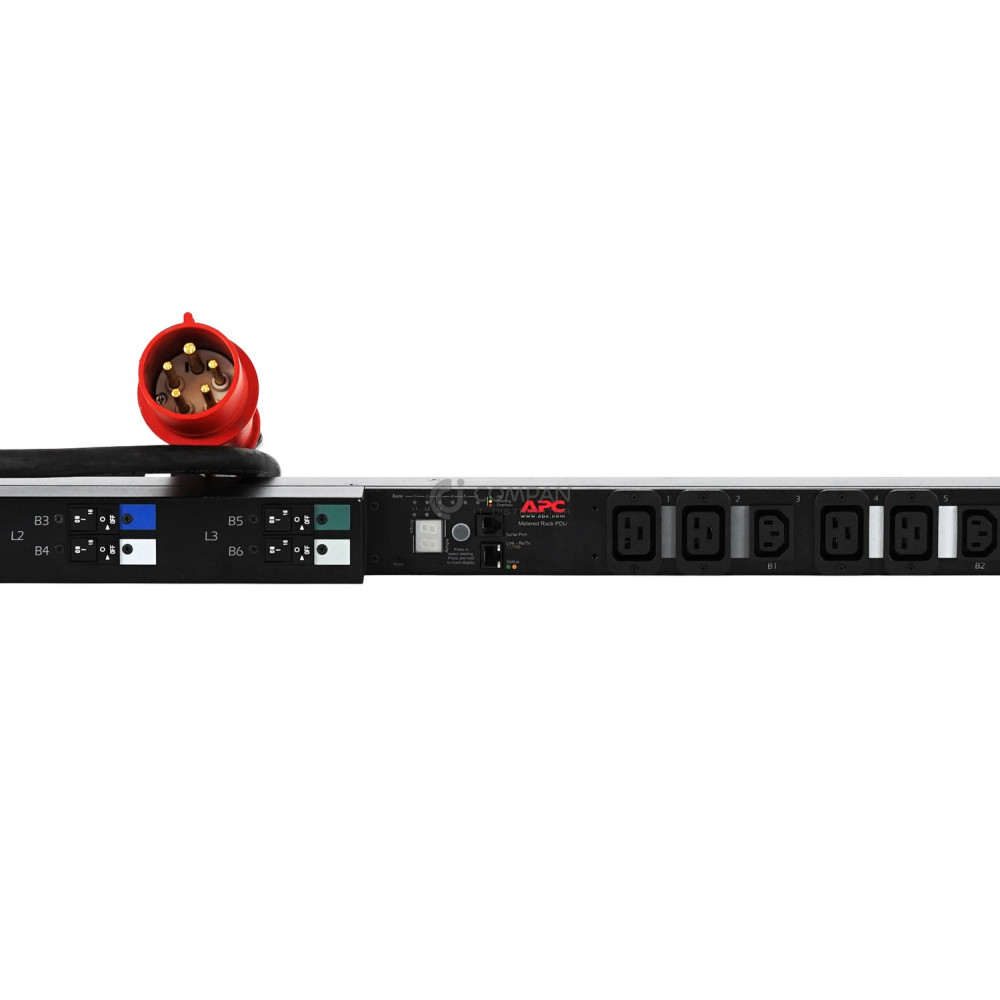 AP7856A APC RACK PDU METERED ZERO U 22KW 230V 16/32A -